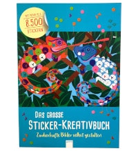Das grosse Sticker Kreativbuch - Zauberhafte Bilder selbst gestalten