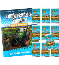 Landwirtschafts-Simulator Sticker - Album tedesco + 10 bustine