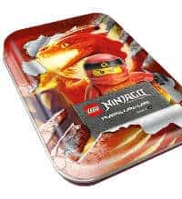 Lego Ninjago Serie 4 Trading Cards - Mini-Tin Rosso