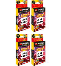 Lego Ninjago Serie 10 Blutmond Trading Cards - Tutti 4 Eco-Blister