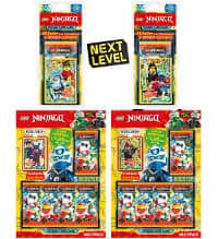 Lego Ninjago Serie 5 NEXT LEVEL Trading Cards - 2 Blister + 2 Multi-Pack