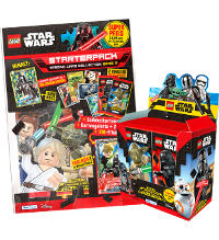 Lego Star Wars Serie 3 Trading Cards - Starterpack + Scatola da 50 bustine
