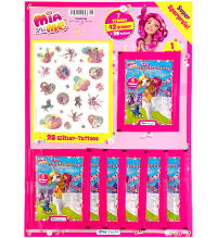 Mia and me - Mias Magische Einhörner Figurine - Multipack (7 bustine + 25 Tattoos)