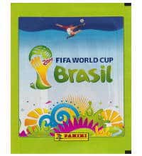 Panini Brasil 2014 bustina verde - versione europa del est