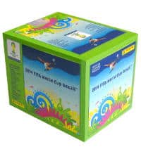 Panini Coppa del Mondo  2014 scatola verde con 50 bustine