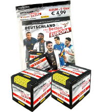 Panini Deutschland & die Besten aus Europa 2024 Figurine - Starter-Set + 2 Scatole
