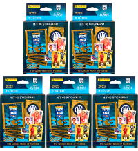 Panini FIFA 365 2023 Figurine - 5 Blister da 225 figurine