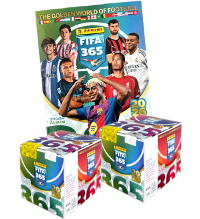 Panini FIFA 365 2026 Figurine - Album + 2 Scatole (=100 bustine)
