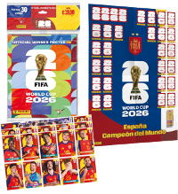 Panini FIFA World Cup 2026 Figurine - Official Winner Poster - Complete Set