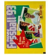 Panini calcio 93 bustine - originale con 6 figurine