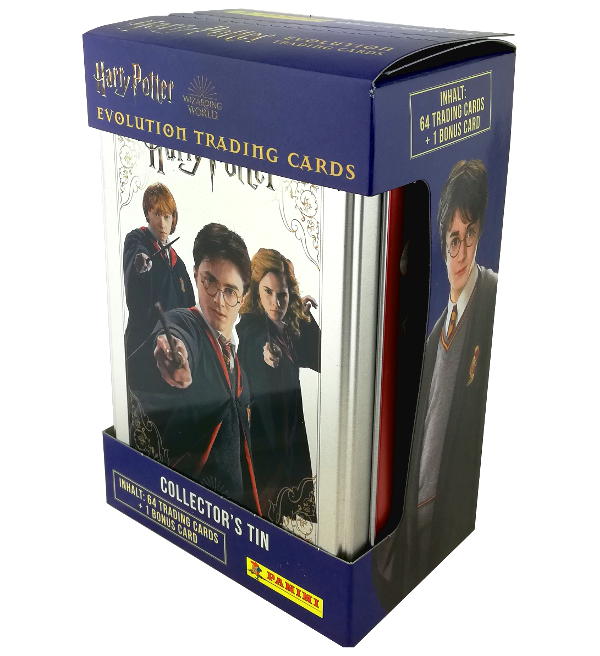 Panini Harry Potter Evolution Trading Cards Classic Tin D'argento