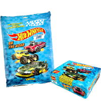 Panini Hot Wheels On The Road Trading Cards - Starter Pack + Scatola da 24 bustine