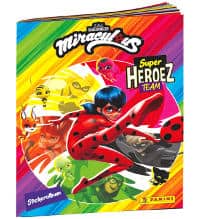 Panini Miraculous Super Heroez Team Figurine + Cards - Album vuoto