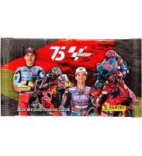 Panini 75 MotoGP 2024 Trading Cards - Bustina da 8 card