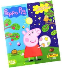 Panini Peppa Pig Spiele mit Gegensätzen figurine + cards - Album