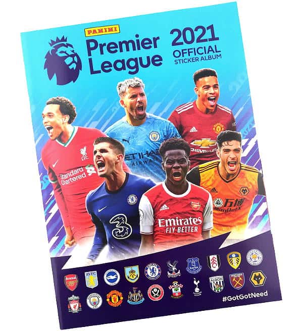 Panini Premier League 2021 Figurine - Album vuoto