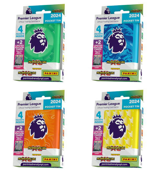 Panini Premier League Adrenalyn XL™ 2024 Starter Pack + 2 boxes of 36  packets + 1 Pocket Tin