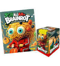 Panini Skifidol Italian Brainrot Figurine - Album + 1 Scatola (=36 bustine)