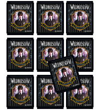 Panini Wednesday Figurine - 10 bustine