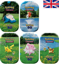 Pokemon GO Mini Tin Set - INGLESE