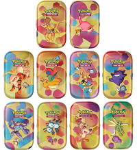Pokemon Karmesin & Purpur 151 Mini Tin Set - Tedesco
