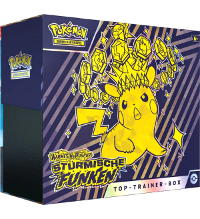 Pokemon Karmesin & Purpur Stürmische Funken - Top-Trainer-Box - Tedesca