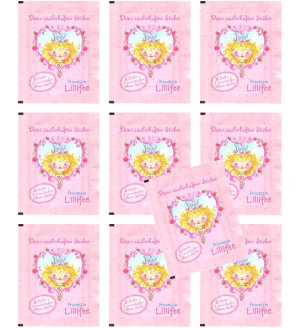 Prinzessin Lillifee Zauberhafte Sticker - 10 Bustine