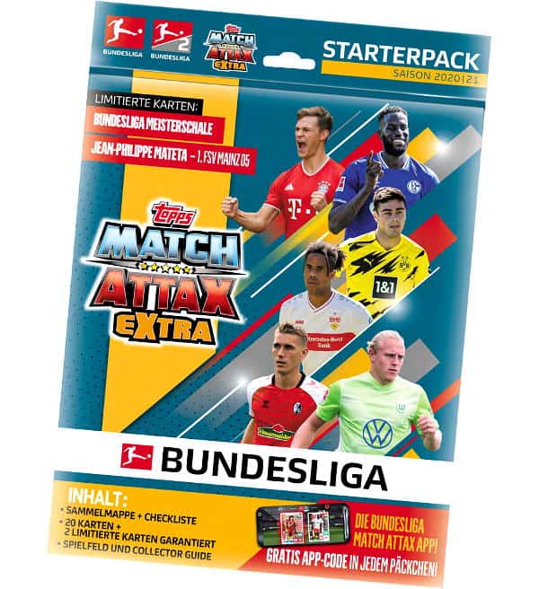 Topps Bundesliga Match Attax EXTRA 2020/21  Starterpack, Stickerpoint