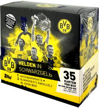 Topps BVB Borussia Dortmund Helden in Schwarzgelb Box