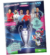 Topps Champions League Figurine 2022/2023 - Starterpack - Album + 20 Figurine