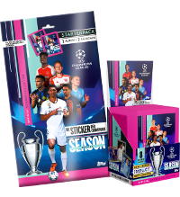 Topps CL Figurine 2023/2024 - Starterpack + Scatola da 50 bustine