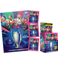Topps Champions League Figurine 2025/2026 - Hardcover Album + Scatola da 50 bustine