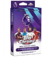 Topps CHROME Premier League 2026 - Hanger Box