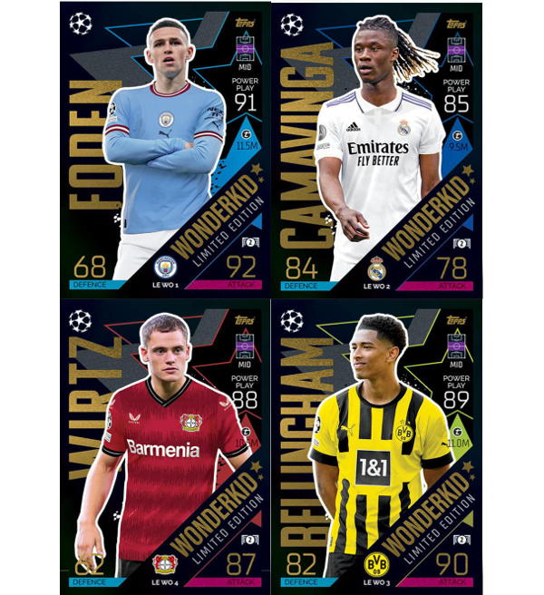 Topps Champions League Match Attax 2022/23 Mega Tin Set, Stickerpoint