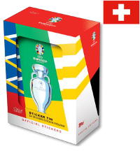 Topps EURO 2024 Figurine - Mini Tin - SWISS EDITION