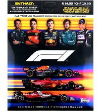Topps F1 Formula 1 Sticker-Set 2022 - 154 Figurine + Album Tedesco