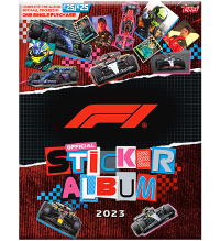 Topps F1 Formula 1 Sticker-Set 2023 - 156 Figurine + Album Tedesco