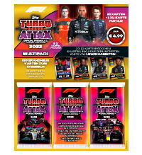 Topps F1 Turbo Attax 2022 Trading Cards - Multipack Oro