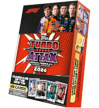 Topps F1 Turbo Attax 2026 Trading Cards - Guardians of the Grid Mega Tin