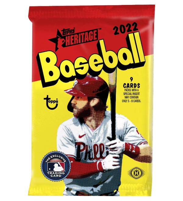 Topps Heritage Baseball 2022 MLB Hobby Box, Stickerpoint