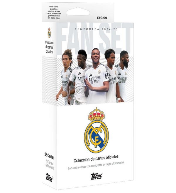 Topps Real Madrid Fan Set 2024/25 Box da 28 cards, Stickerpoint
