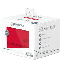 Ultimate Guard Sidewinder 100+ Xenoskin Monocolor Deck Box - Rosso