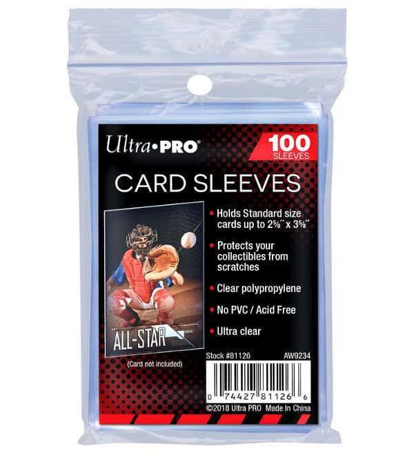 Ultra Pro Standard Soft Sleeves - 100 pezzi (66x91mm), Stickerpoint