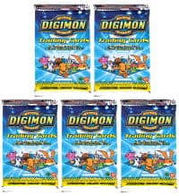 Upper Deck Digimon Trading Cards Series 1 (1999) - 5 Bustine
